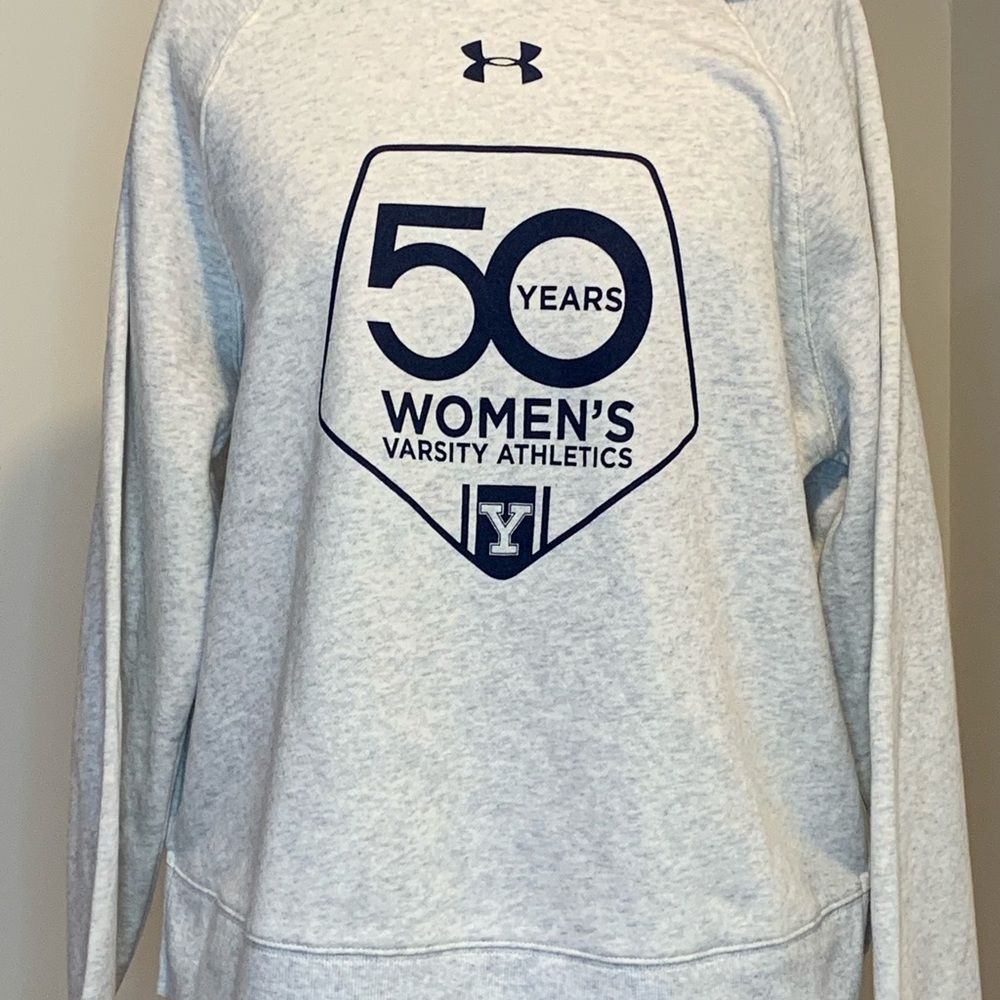 Yale University  Armor Pullover  50 years of women’s athletic NWT